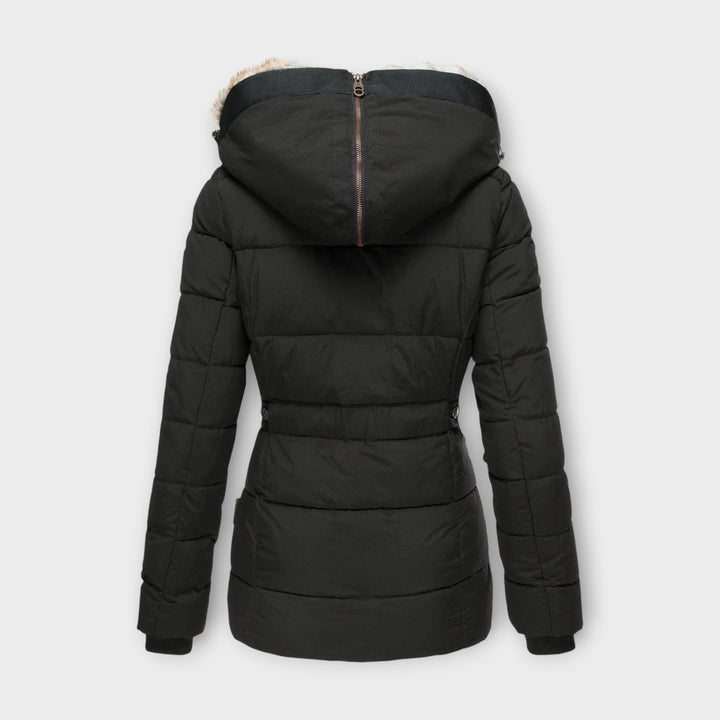 Emine – Gemütliche Jacke mit Kunstfellfutter