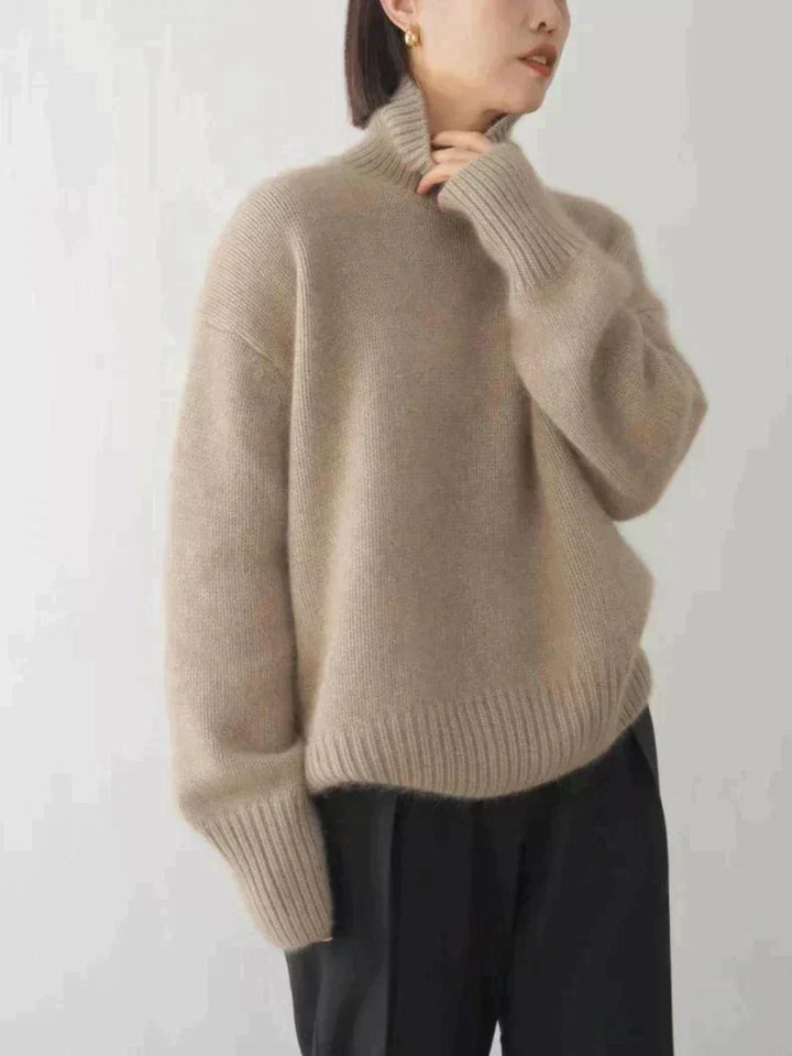 Isabella | Kaschmir Hoher Hals Pullover