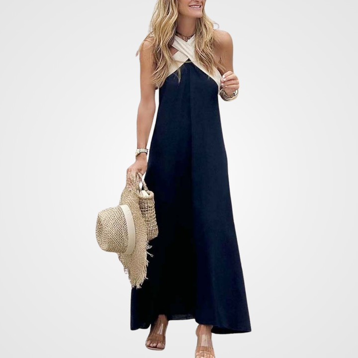 Orella | Kleid mit Kreuzhals