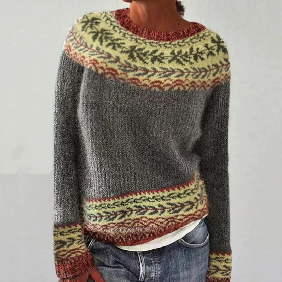 Lara - Gemütlicher Retro-Pullover