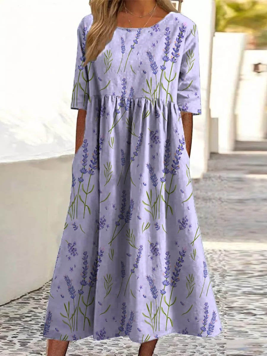 Clara | Lässiges Midi-Kleid