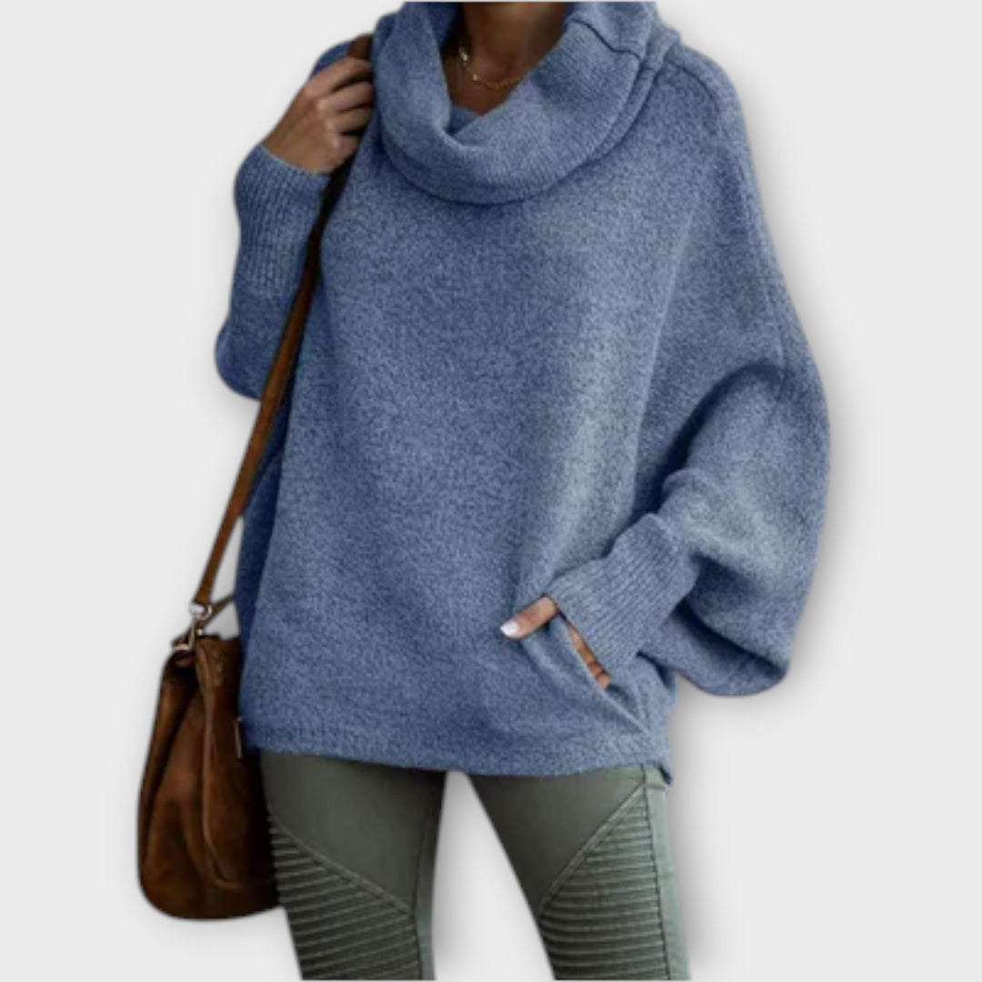 Ulrike - Eleganter Damenpullover in Schildpatt-Optik