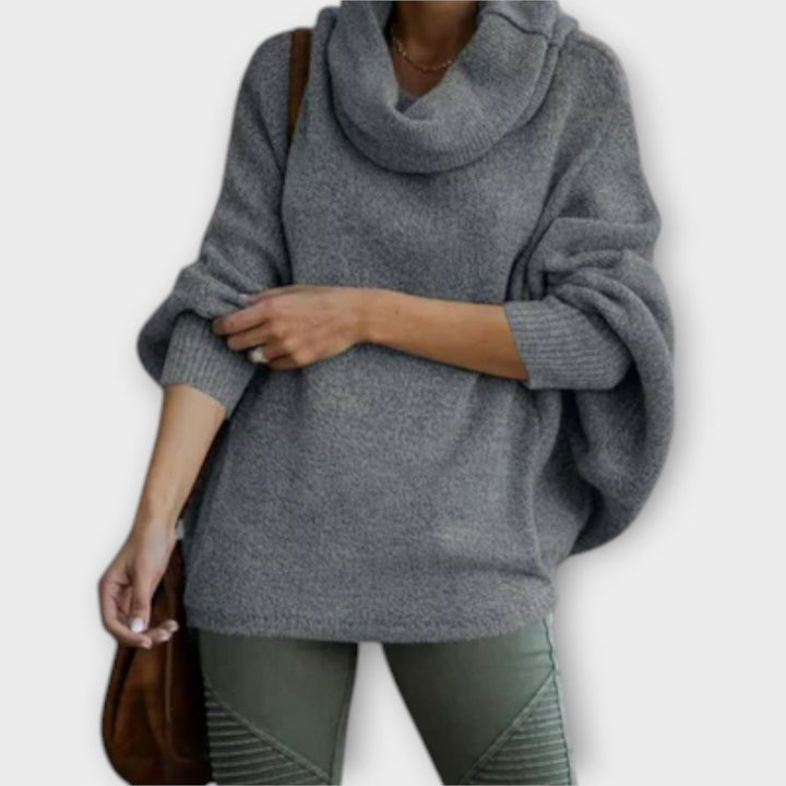 Ulrike - Eleganter Damenpullover in Schildpatt-Optik