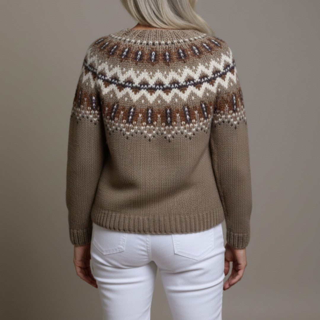 Adeline – Weicher Strick Vintage Cardigan