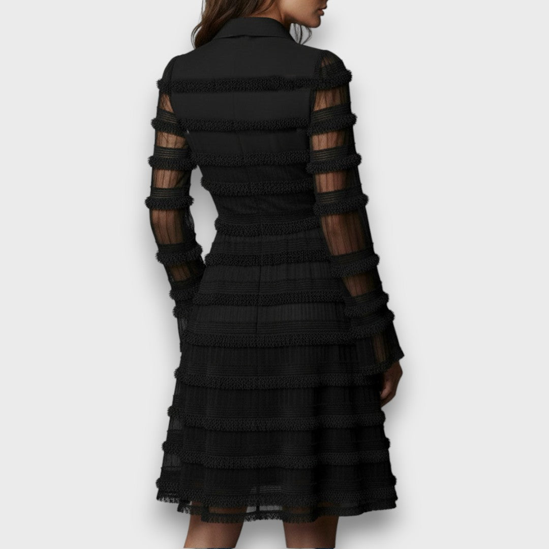 Elodie - Elegantes Midi-Kleid
