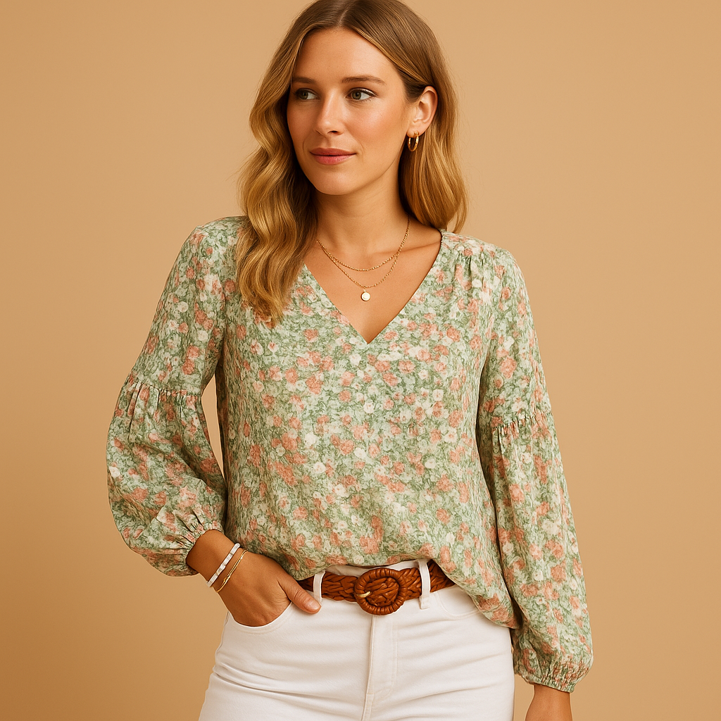 Lison™ | Sommerliche Blumenbluse