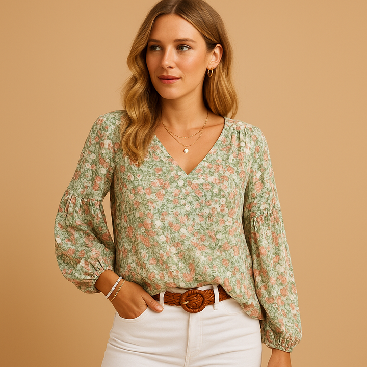 Lison™ | Sommerliche Blumenbluse