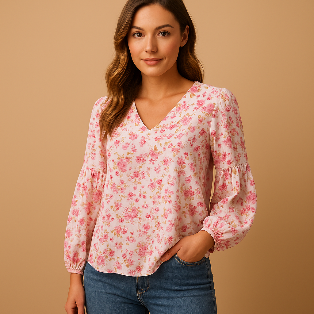 Lison™ | Sommerliche Blumenbluse