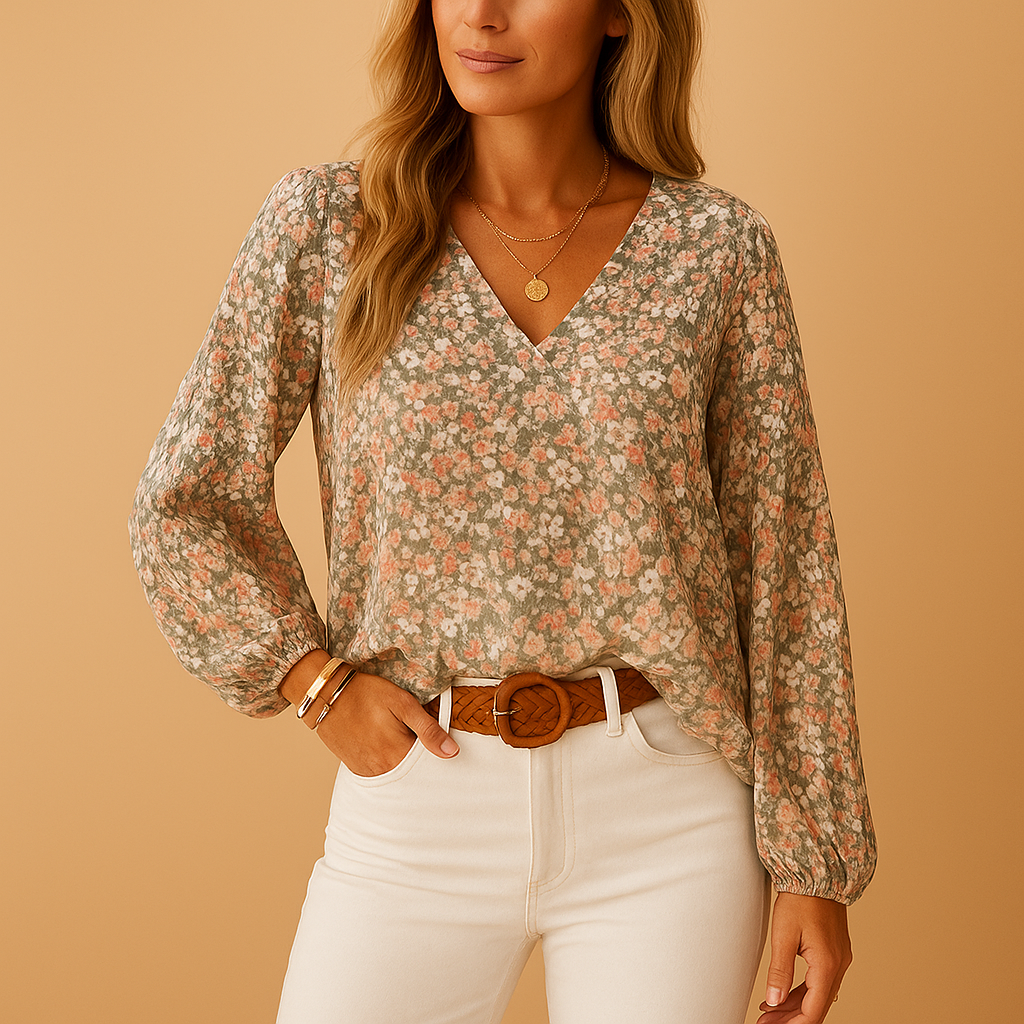 Lison™ | Sommerliche Blumenbluse