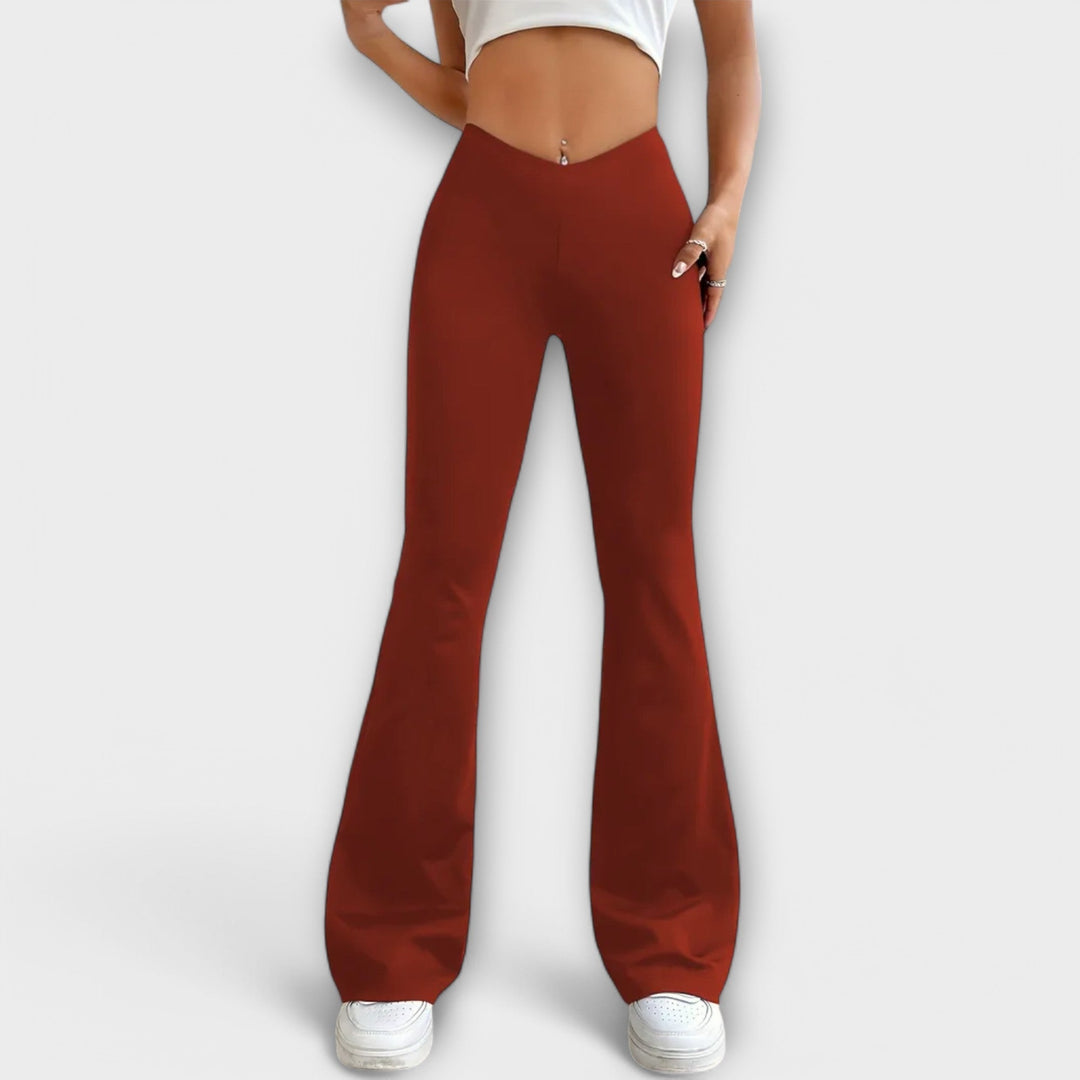Serena - Lockere Hose mit ausgestellten Beinen