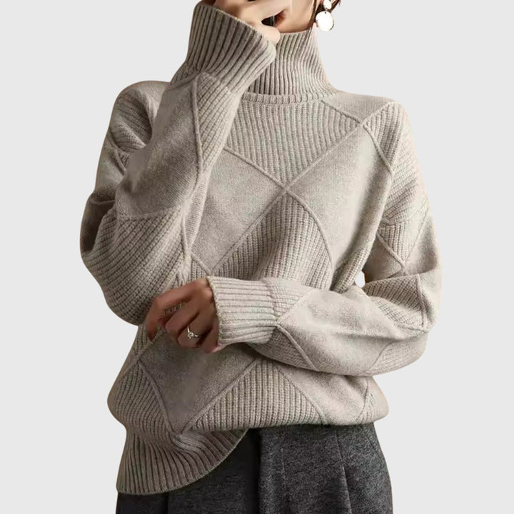 Angela - Rollkragenpullover