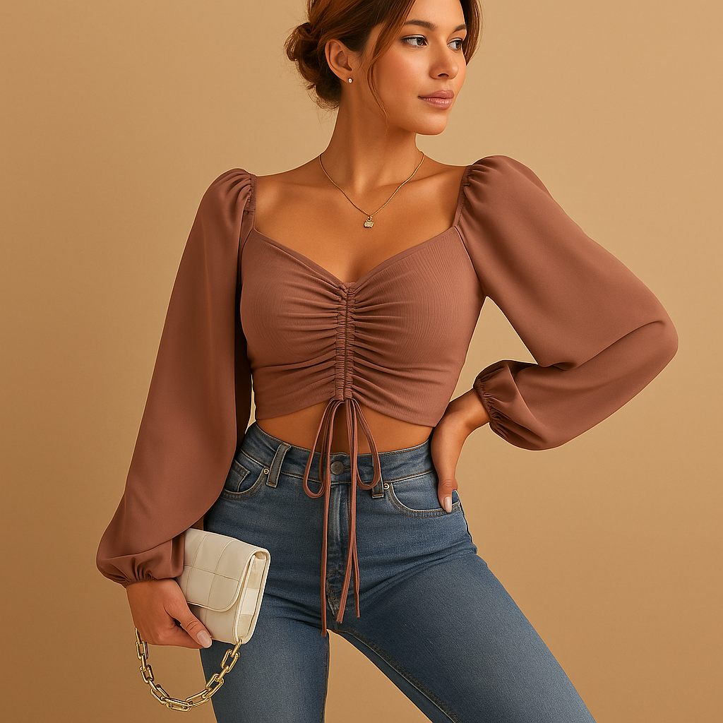 Ophélia™ | Bluse Herzförmig