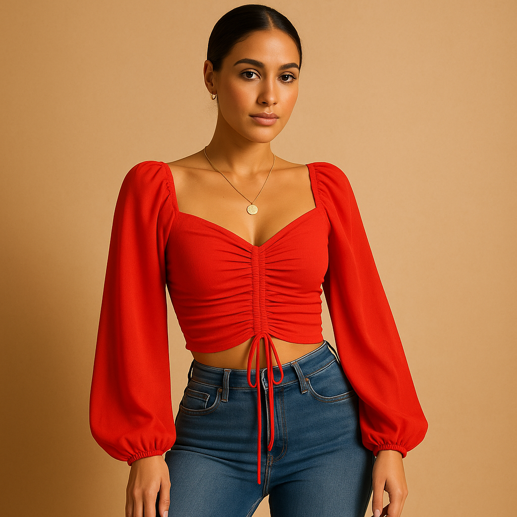 Ophélia™ | Bluse Herzförmig