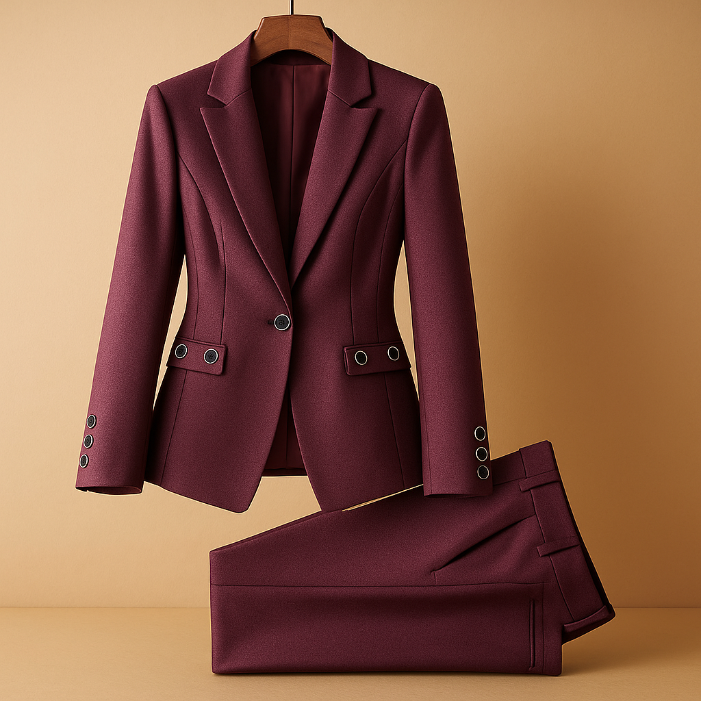 Isaline™ | Strukturiertes Blazer-Ensemble