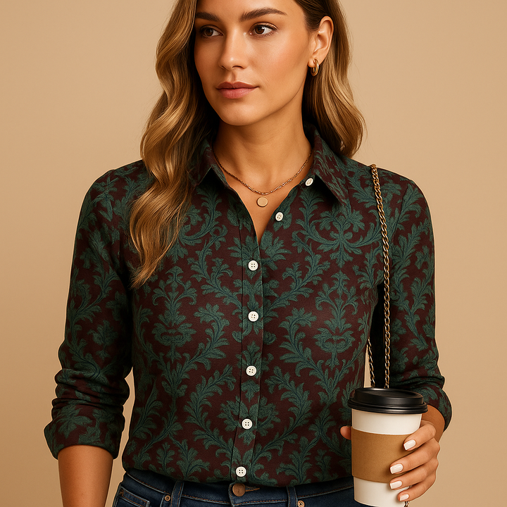 Lysandre™ | Bluse mit elegantem Muster