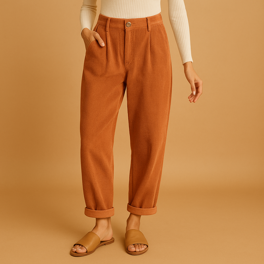 Sabine™ | Gerade Cordhose