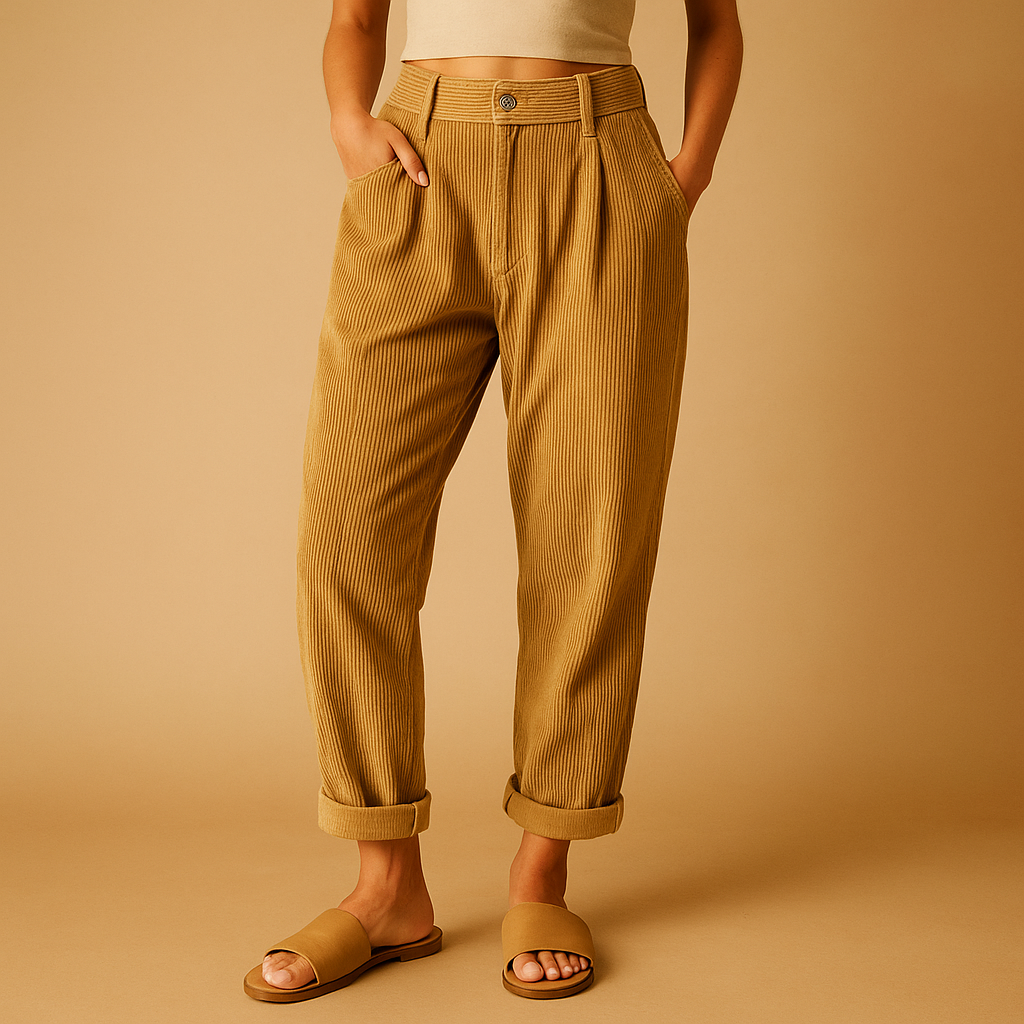 Sabine™ | Gerade Cordhose