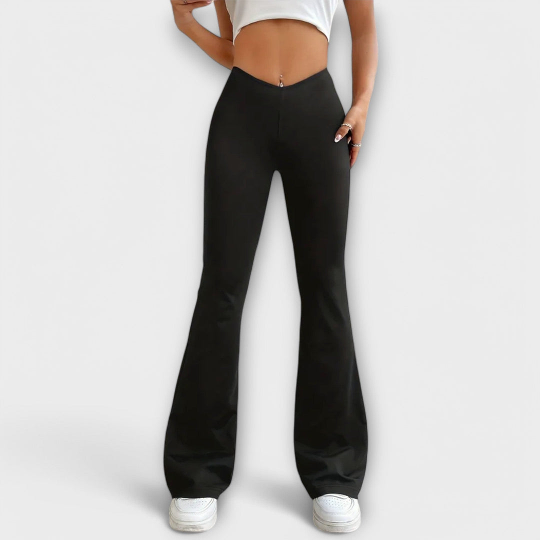 Serena - Lockere Hose mit ausgestellten Beinen