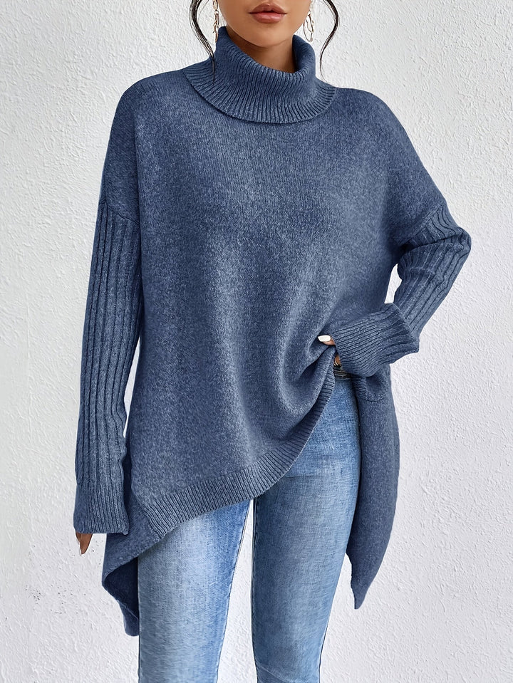 Isla - Oversized Rollkragenpullover