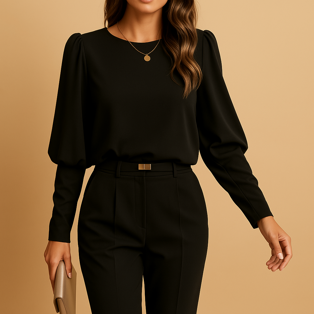 Ophélie™ | Bluse mit langen Ärmeln