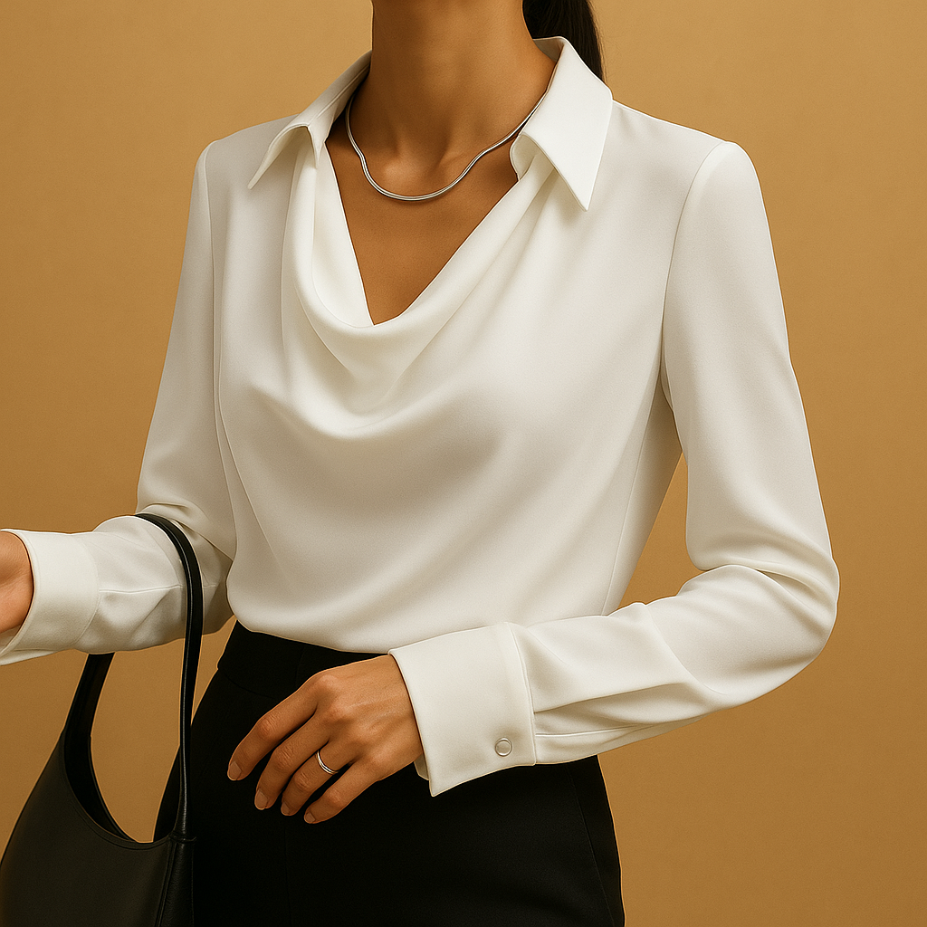 Capucine™ | Bluse mit langen Ärmeln