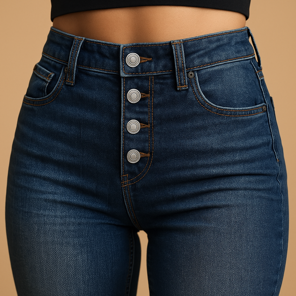 Valentine™ | Hohe Taille Jeans Loose