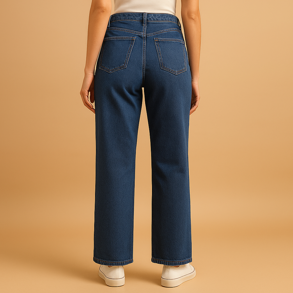 Valentine™ | Hohe Taille Jeans Loose