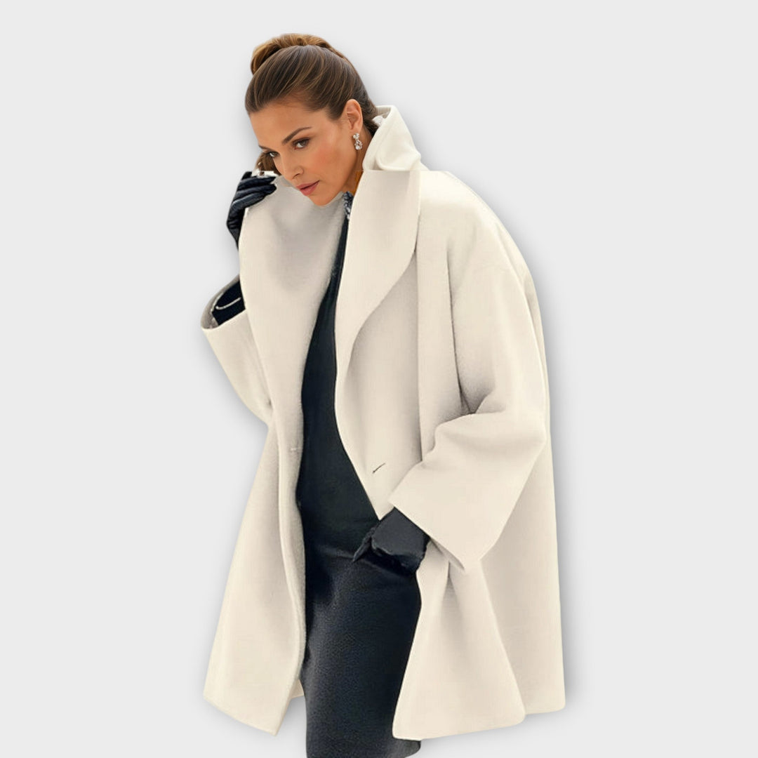 Emma - Premium Winddichter Wollmantel