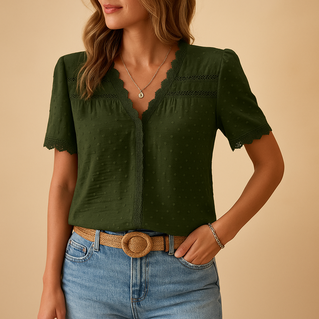 Ysée™ | Elegante Spitzenbluse