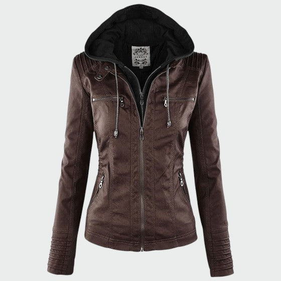 Gia - Leder Bikerjacke