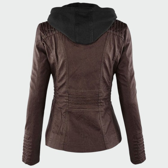 Gia - Leder Bikerjacke