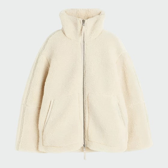 Olivia - Oversized Teddyjacke