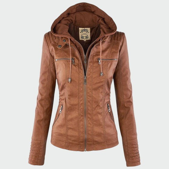 Gia - Leder Bikerjacke