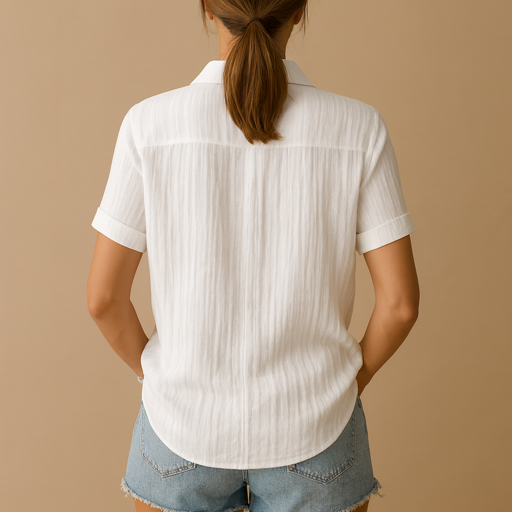 Céline™ | Klassisches Baumwollhemd