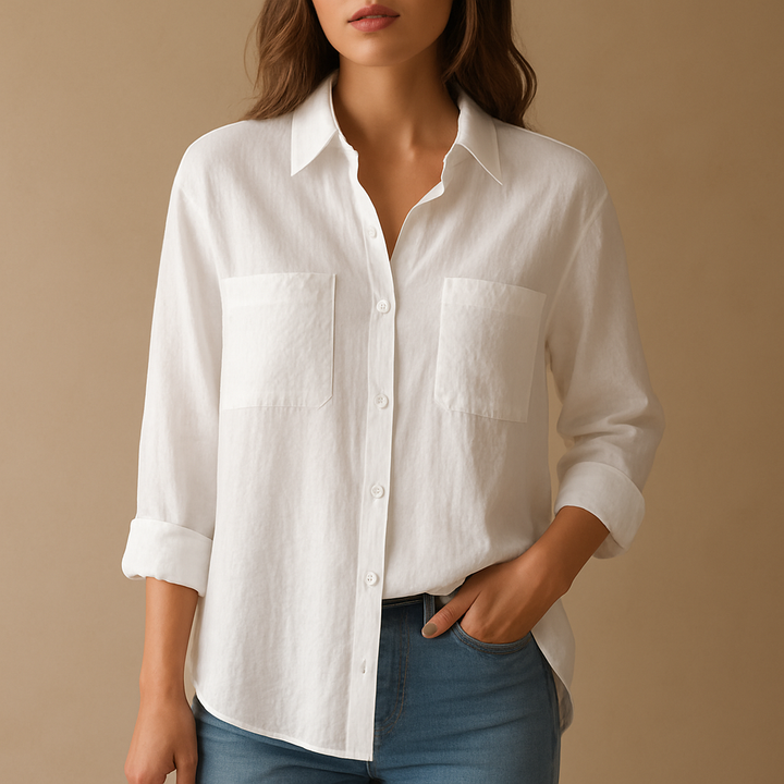 Séverine™ | Bluse mit langen Ärmeln Chic