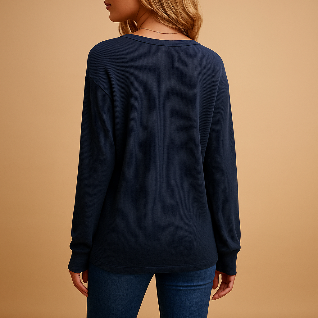 Cassandre™ | Fließende Bluse mit Knöpfen