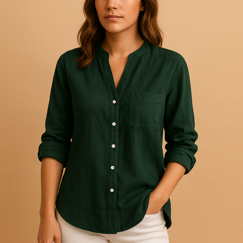 Noémie™ | Bluse Klassischer Kragen
