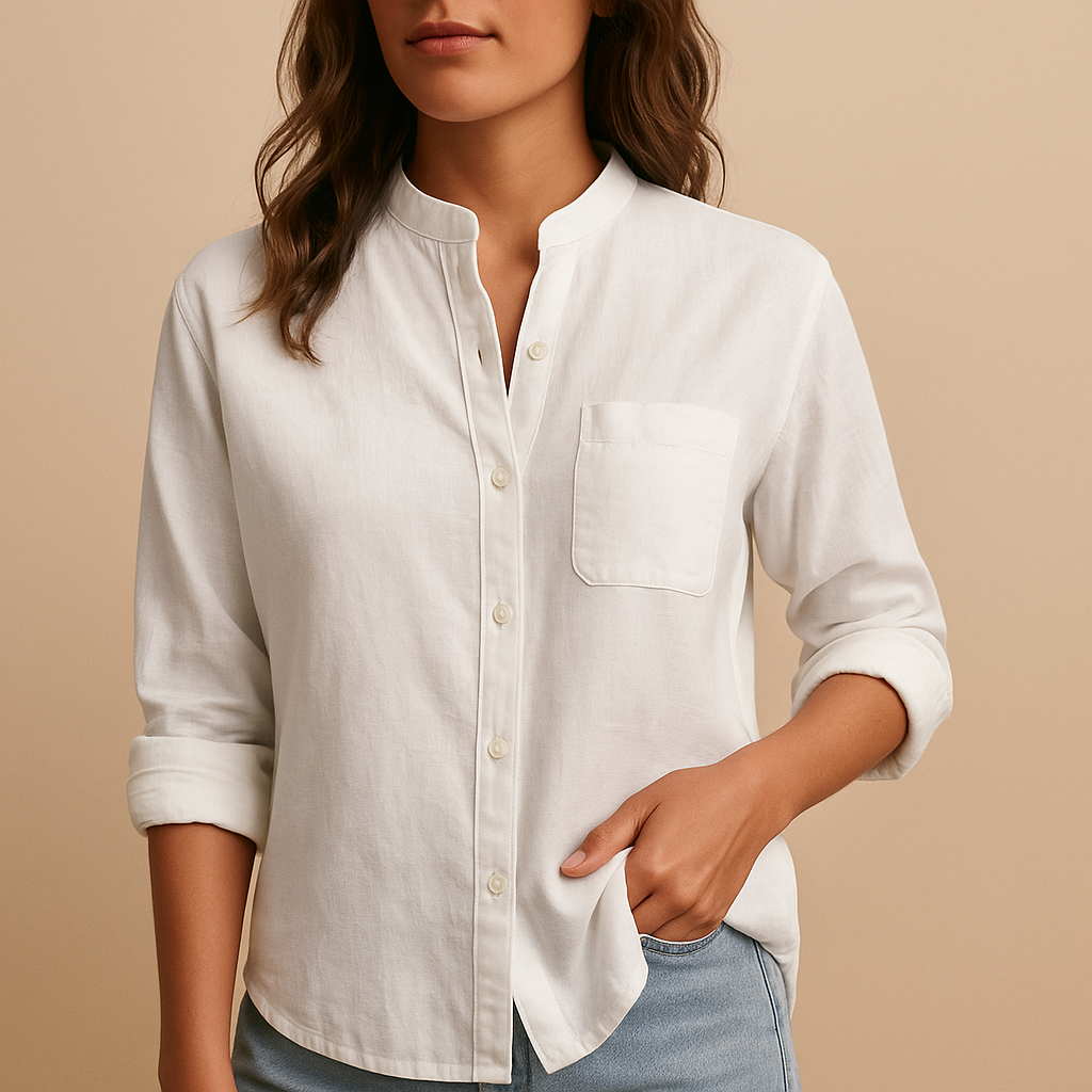 Noémie™ | Bluse Klassischer Kragen