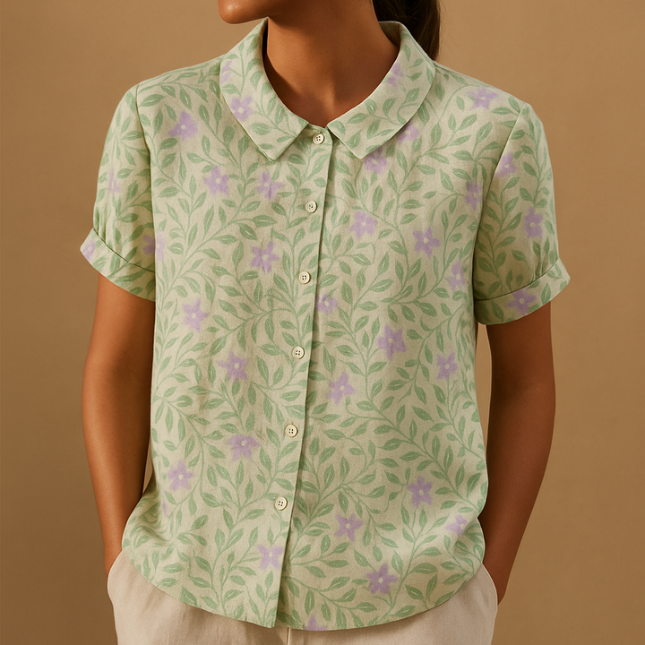 Séraphine™ | Florale Relax Bluse
