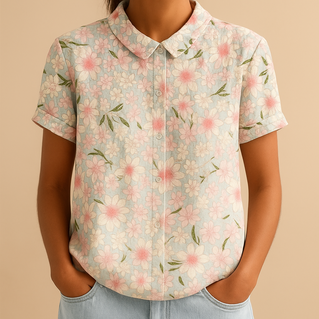 Séraphine™ | Florale Relax Bluse