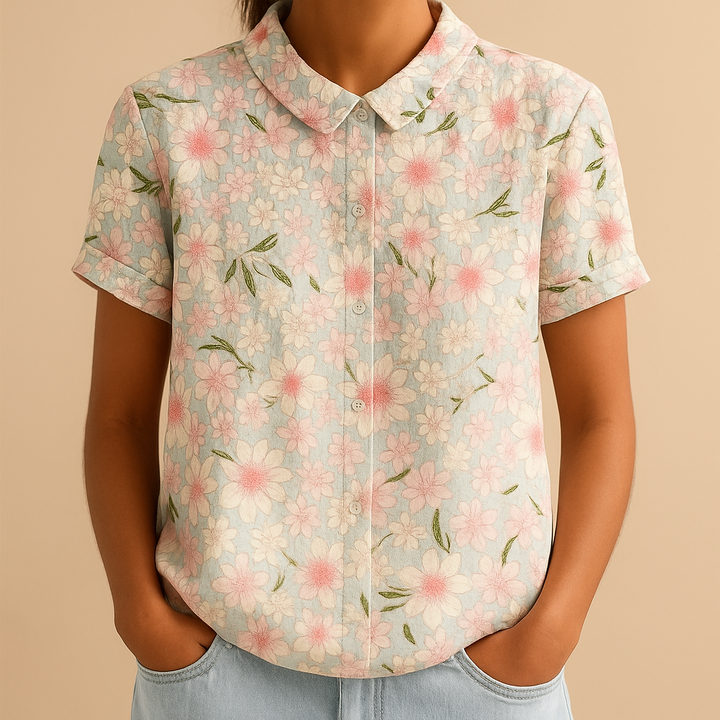 Séraphine™ | Florale Relax Bluse