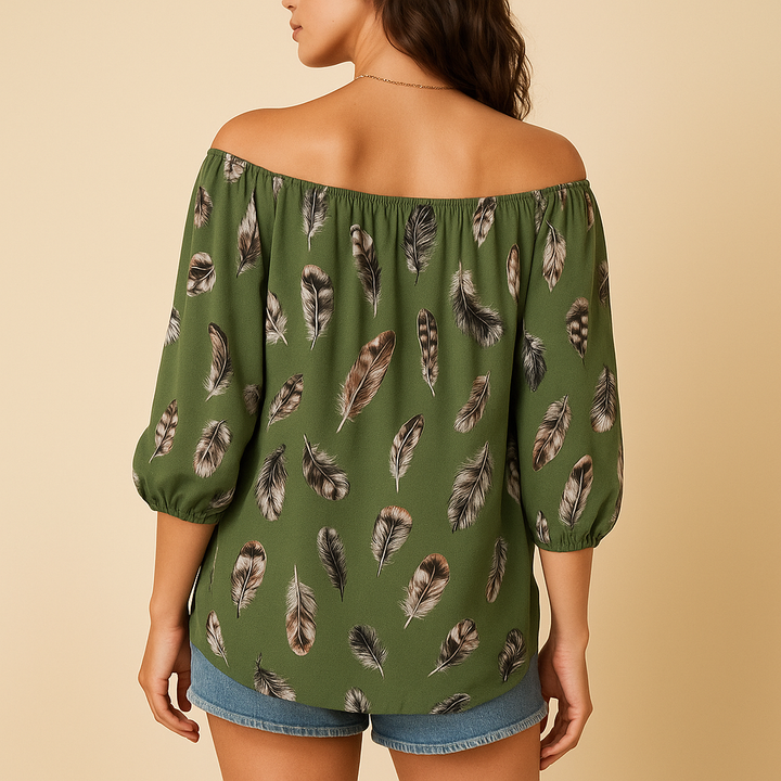 Noéline™ | Bluse Federn V