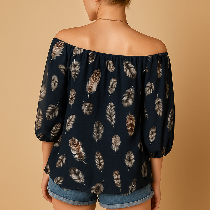 Noéline™ | Bluse Federn V