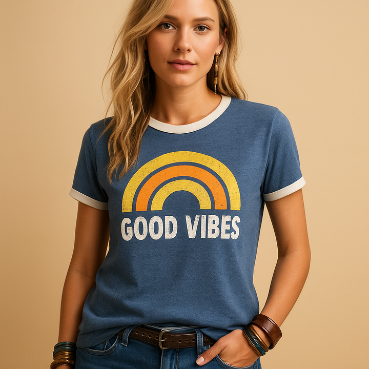 Violette™ | T-Shirt Gute Vibes