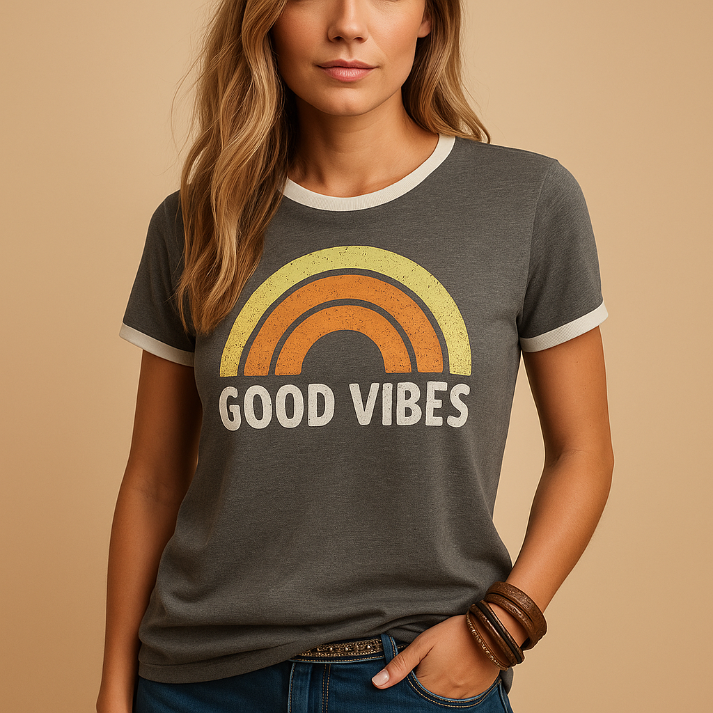 Violette™ | T-Shirt Gute Vibes